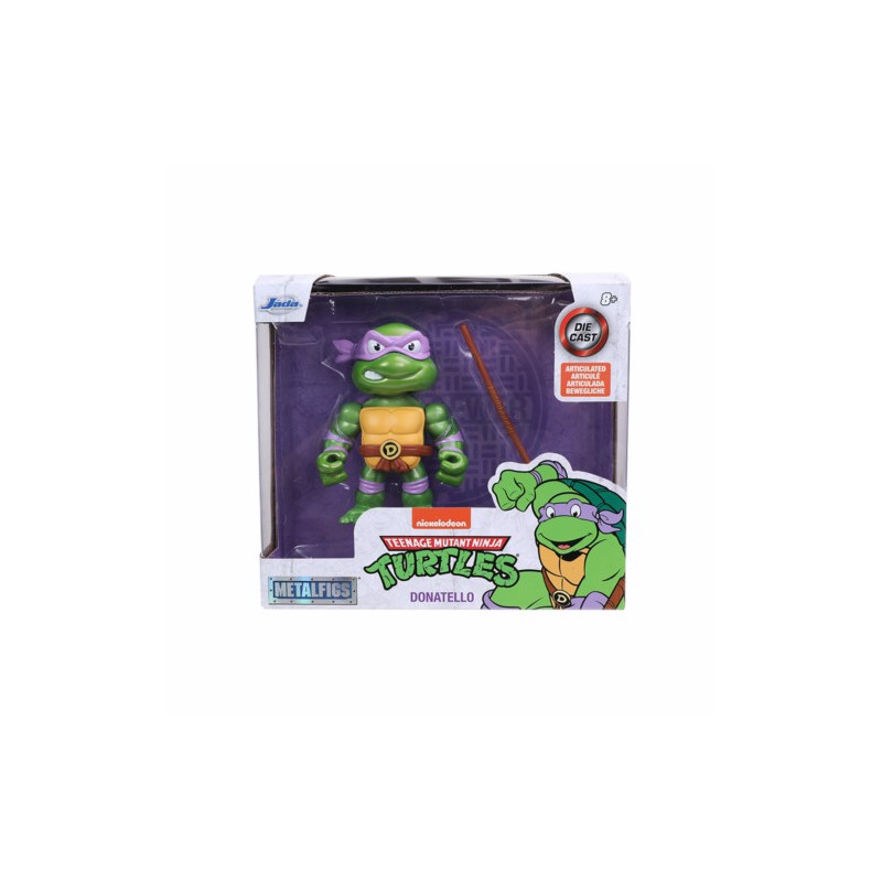 FIGURA METAL TORTUGAS NINJA DONATELLO 10 CM