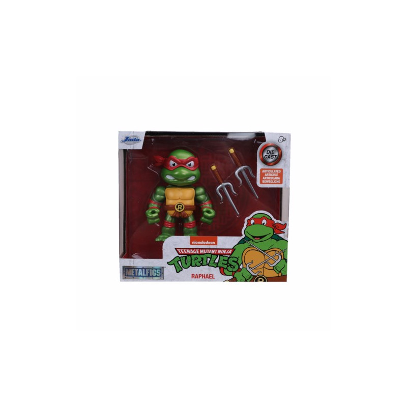 FIGURA METAL TORTUGAS NINJA RAPHAEL 10 CM