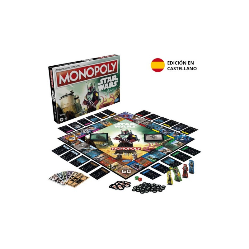 HASBRO MONOPOLY STAR WARS BOBA FETT