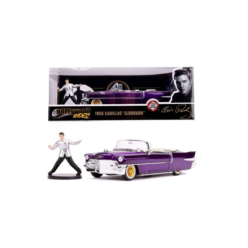 COCHE METAL ELVIS PRESLEY EL DORADO 1:24 7.CM