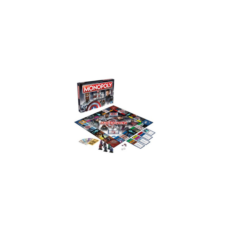 HASBRO MONOPOLY MARVEL HALCON Y SOLDADO INVIERNO