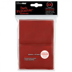 82694 - FUNDA ULTRA PRO SOLID ROJA (100)