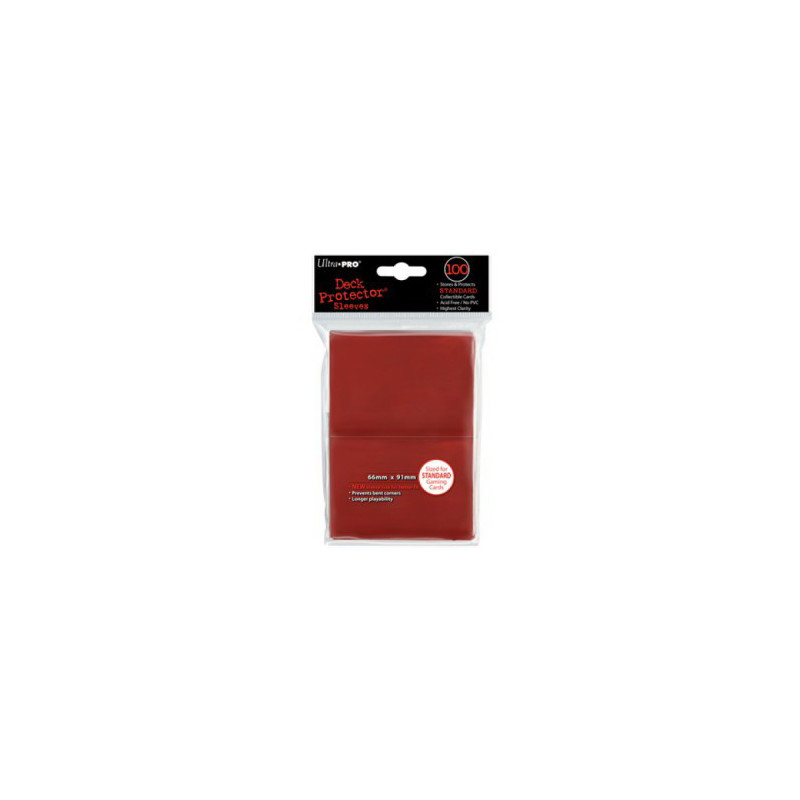 82694 - FUNDA ULTRA PRO SOLID ROJA (100)