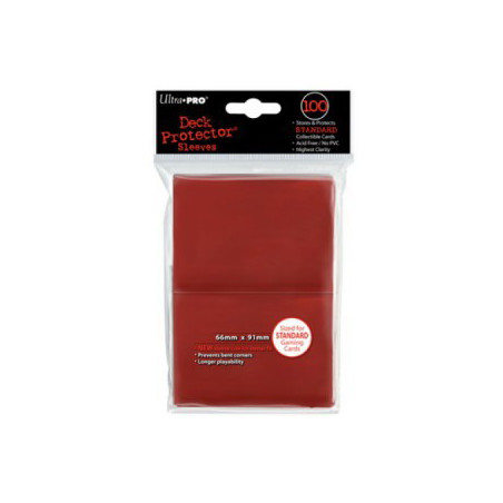 82694 - FUNDA ULTRA PRO SOLID ROJA (100)