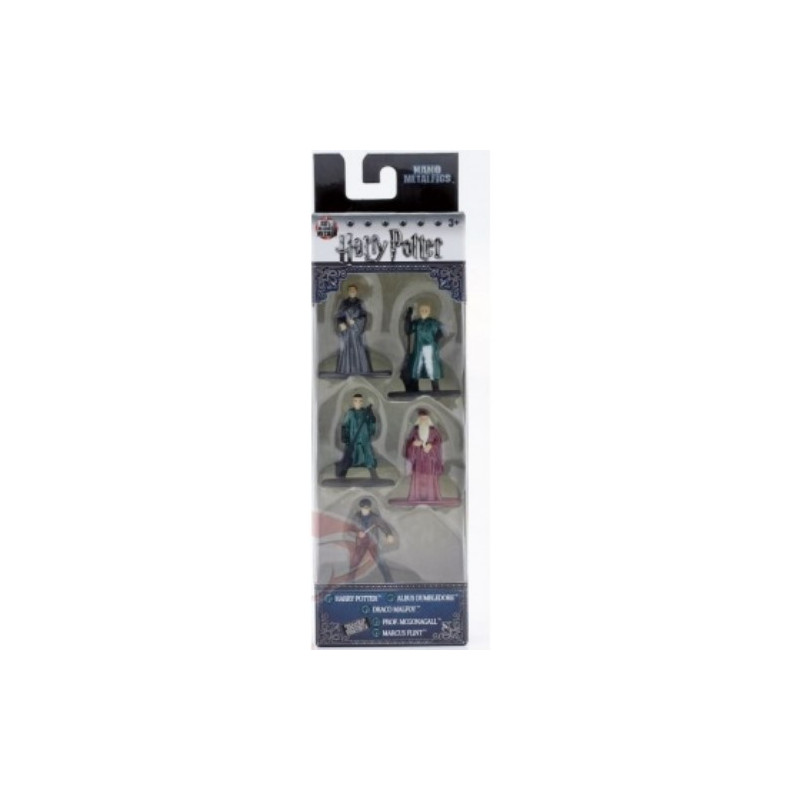 SET 5 FIGURAS METAL HARRY POTTER SET B 4 CM