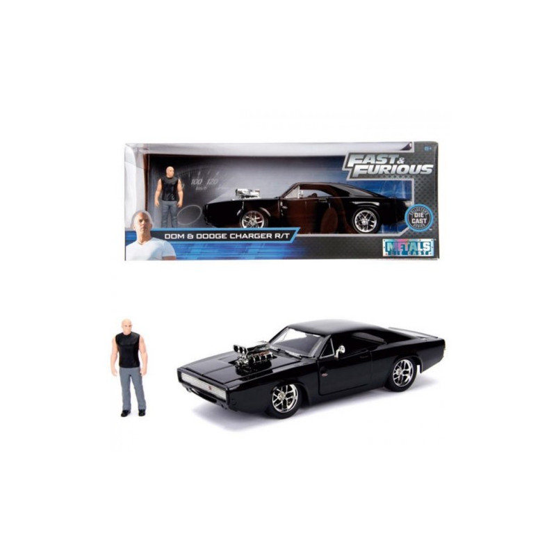 COCHE METAL FAST FURIOUS DODGE TORETO 1:24