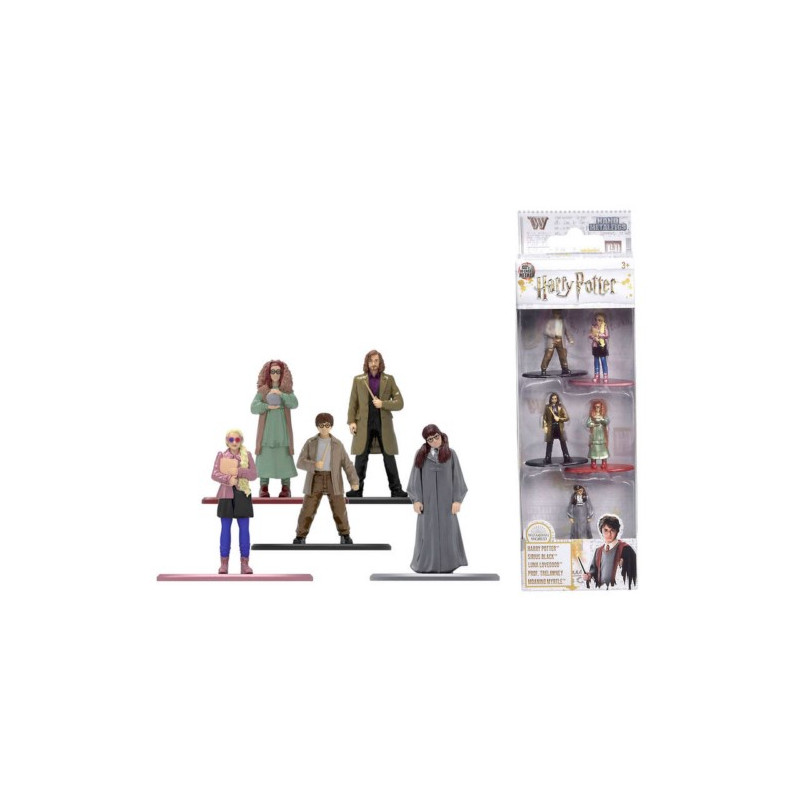 SET 5 FIGURAS METAL HARRY POTTER SET C 4 CM