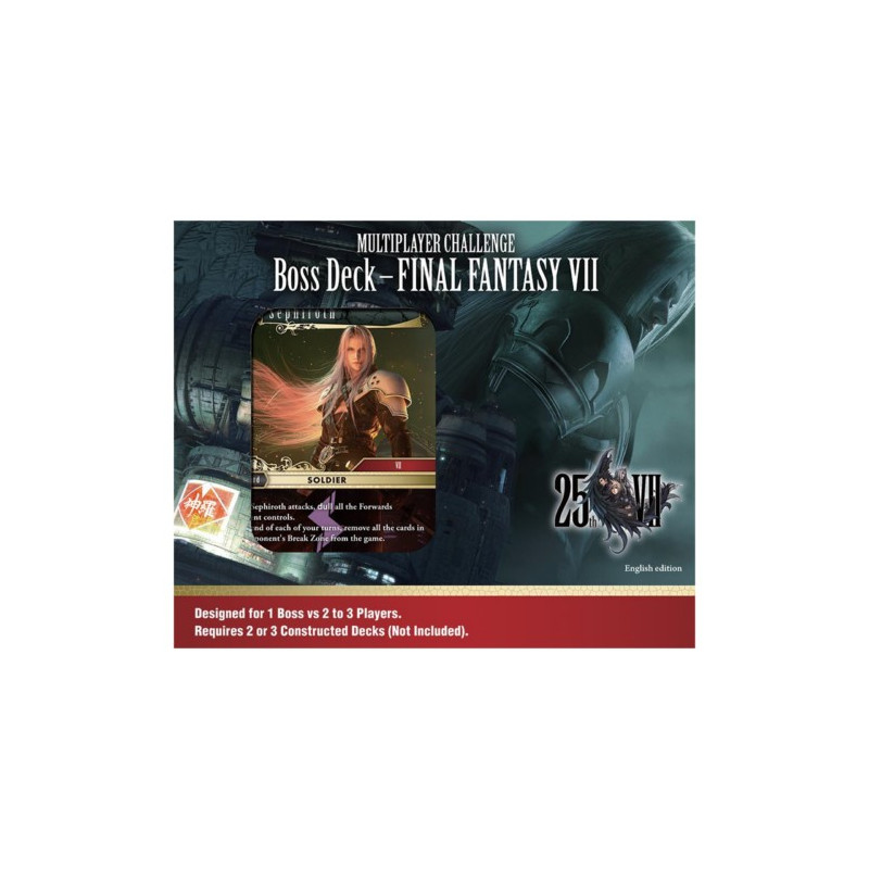 FINAL FANTASY TCG MULTIPLAYER CHALLENGE BOSS DECK FINAL FANTASY