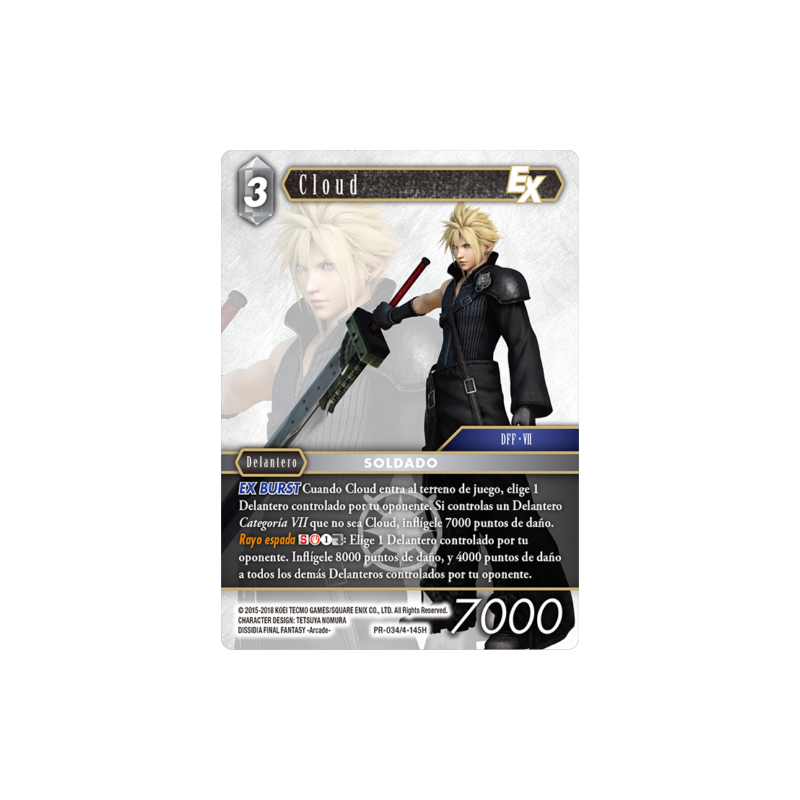 FINAL FANTASY TCG KIT TORNEO CLOUD (25+25)