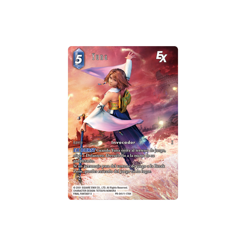 FINAL FANTASY TCG KIT TORNEO YUNA V2 (25+25)