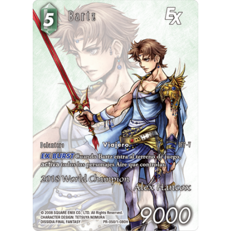 FINAL FANTASY TCG KIT TORNEO BARTZ V2 (25+25)