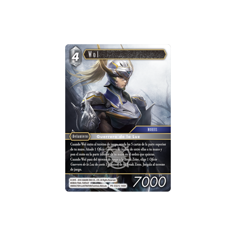 FINAL FANTASY TCG KIT TORNEO WOL (25+25)