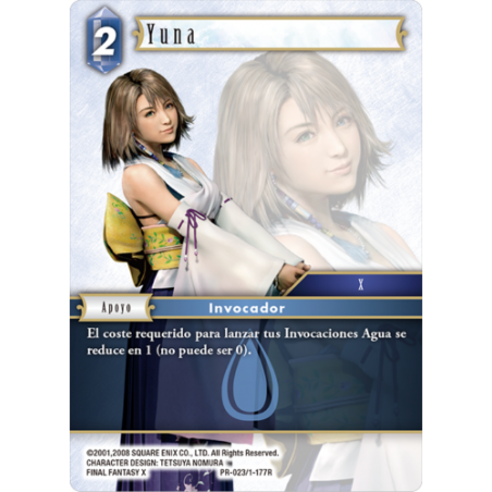 FINAL FANTASY TCG KIT TORNEO YUNA V1 (25+25)