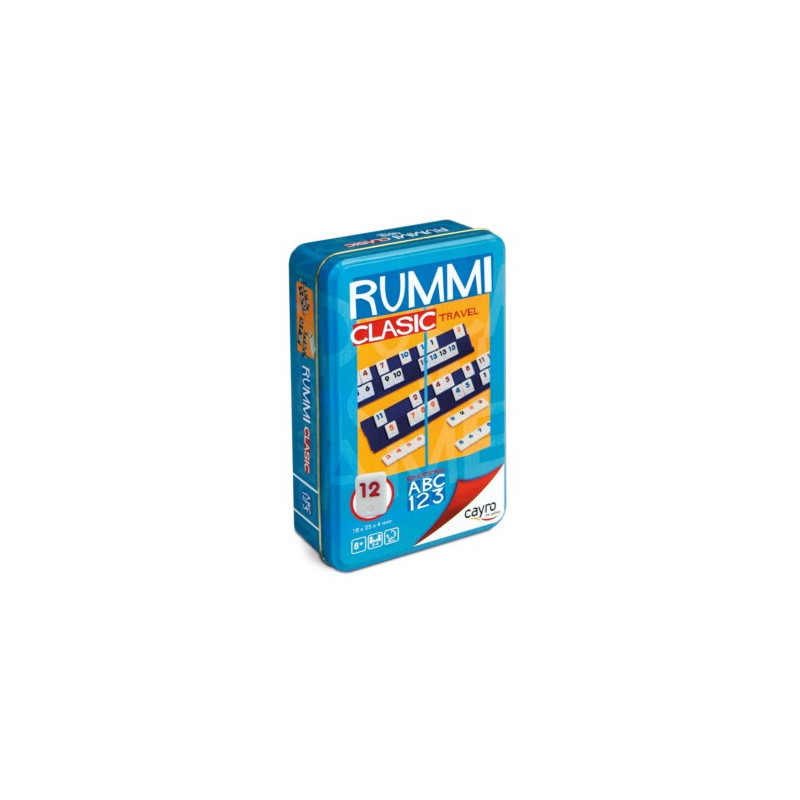 RUMMICLASIC TRAVEL METAL BOX