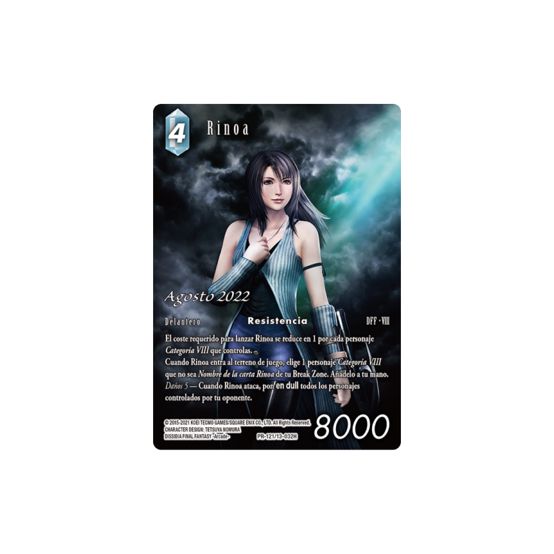 FINAL FANTASY TCG OPKIT RINOA (16+4) AGO22