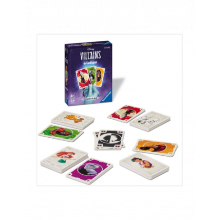 DISNEY VILLANOS EL JUEGO DE CARTAS