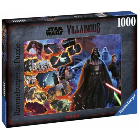 PUZLE 1000 STAR WARS VILLANOS DARTH VADER