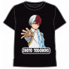 CAMISETA MY HERO ACADEMIA SHOTO NEGRO T.S