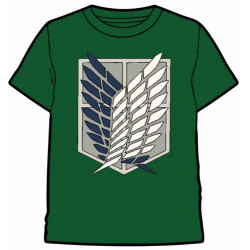 CAMISETA ATAQUE TITANES LOGO VERDE T.S