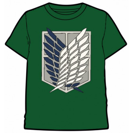 CAMISETA ATAQUE TITANES LOGO VERDE T.S