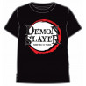 CAMISETA DEMON SLAYER LOGO NEGRO T. XL