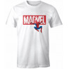 CAMISETA MARVEL LOGO & SPIDERMAN COLOR BLANCO T.M