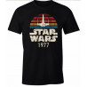 CAMISETA STAR WARS 1977 NEGRO T.S