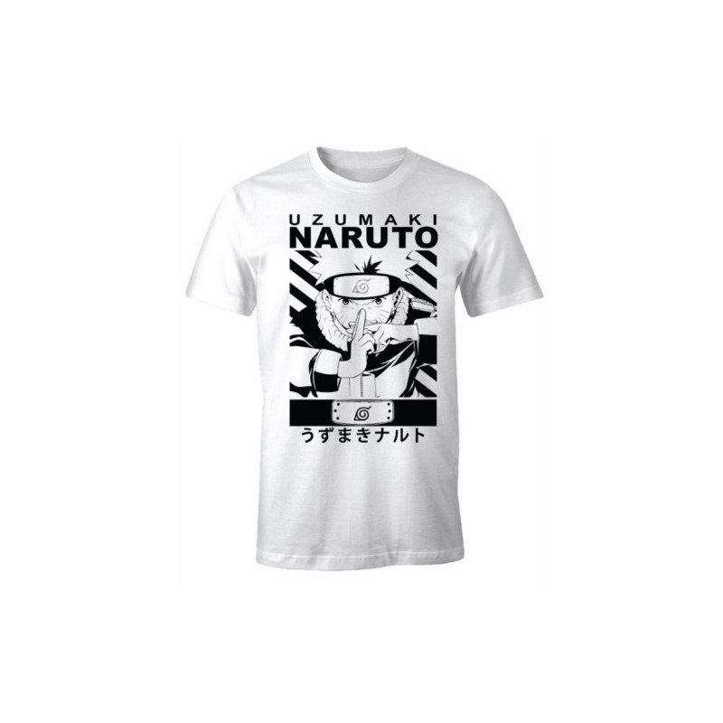 CAMISETA NARUTO BLANCO T.S