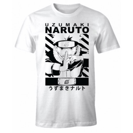 CAMISETA NARUTO BLANCO T.S