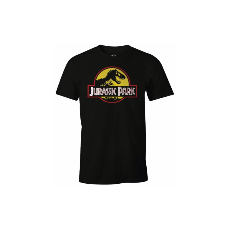 CAMISETA JURASSIC PARK NEGRO T.S