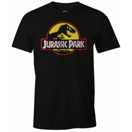 CAMISETA JURASSIC PARK NEGRO T.S