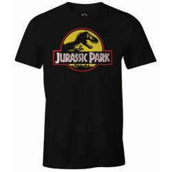 CAMISETA JURASSIC PARK NEGRO T.L