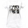 CAMISETA VILLANAS DISNEY MUJER BLANCO T.M