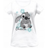 CAMISETA DISNEY STITCH MUJER BLANCO T.S