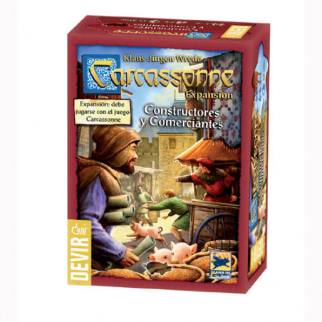 CARCASSONNE: CONSTRUCTORES Y COMERCIANTES