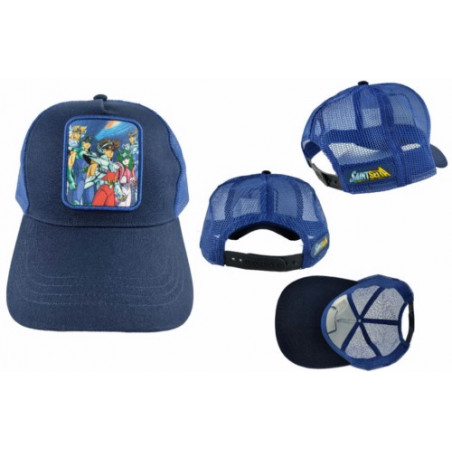 GORRA SAINT SEIYA TRUCKER PERSONAJES MARINO/ROYAL