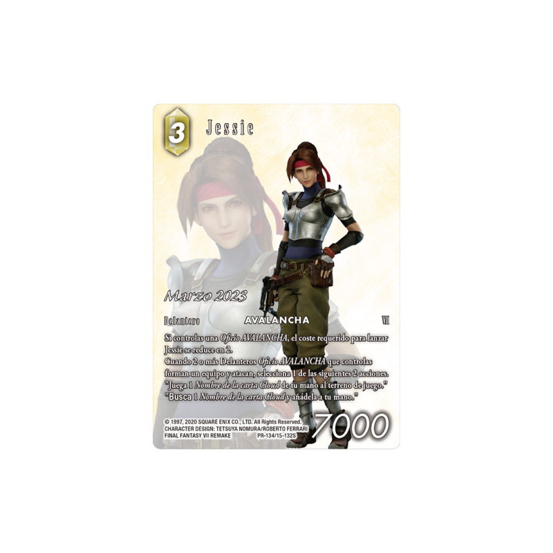 FINAL FANTASY TCG OPKIT JESSIE (16+4) MARZO 23