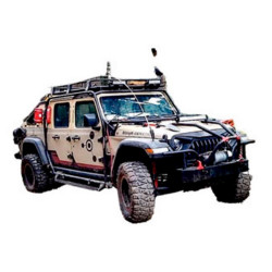 COCHE METAL JURASSIC WORLD 2020 JEEP GLADIATOR 1:32