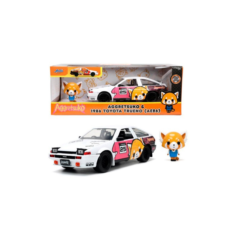 COCHE METAL AGGRETSUKO 1986 TOYOTA TRUE 1:24