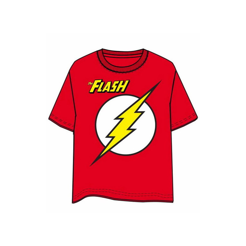 CAMISETA THE FLASH LOGO XXL