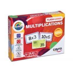 FLASH CARDS MULTIPLICACIONES