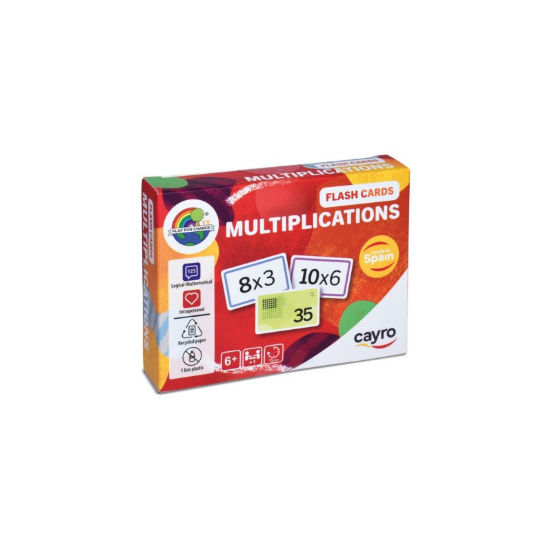 FLASH CARDS MULTIPLICACIONES