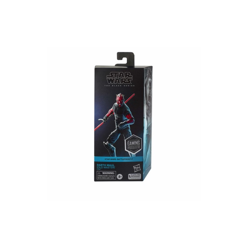 FIGURA HASBRO STAR WARS BLACK DARTH MAUL