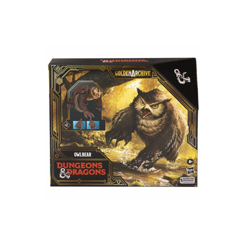 HASBRO DUNGEONS AND DRAGONS OWLBEAR GOLDEN ARCHIVE