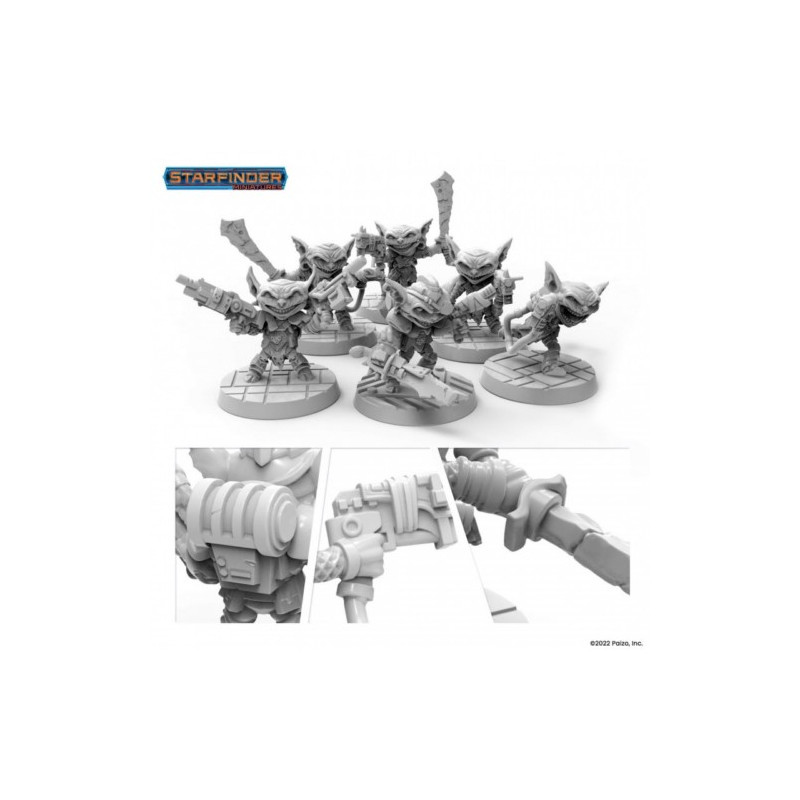 STARFINDER MINIATURAS: SPACE GOBLIN WAR BAND