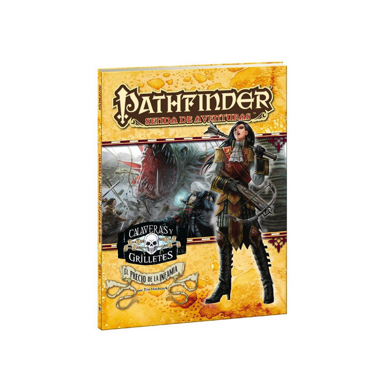 PATHFINDER CALAVERAS Y GRILLETES PRECIO INFAMIA