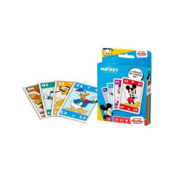 JUEGO CARTAS SHUFFLE 4 EN 1 MICKEY & FRIENDS