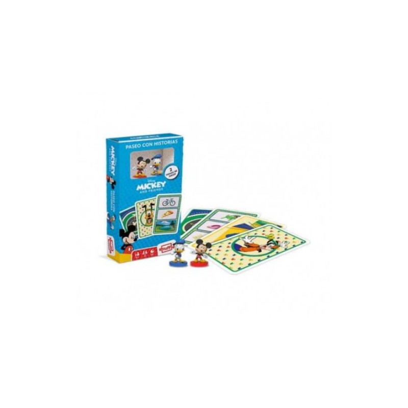 JUEGO CARTAS SHUFFLE MICKEY: PASEO CON HISTORIAS