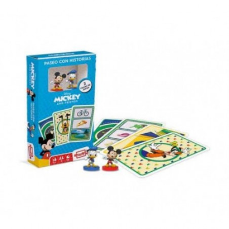 JUEGO CARTAS SHUFFLE MICKEY: PASEO CON HISTORIAS