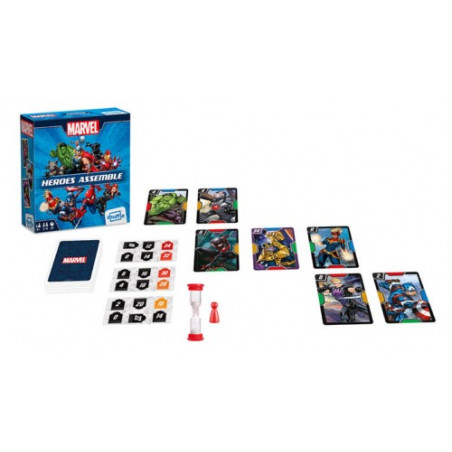 JUEGO RETRO SHUFFLE CARTAS MARVEL AVENGERS